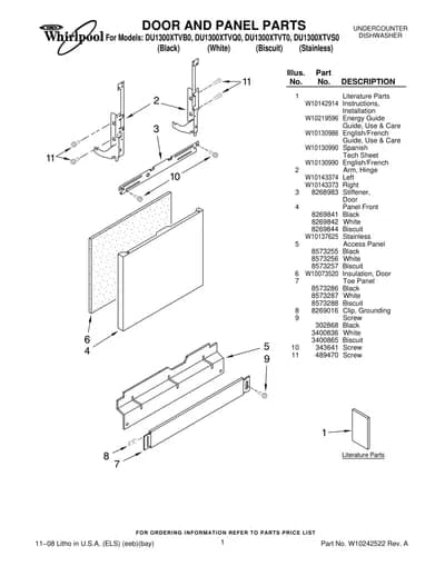 DOOR AND PANEL PARTS