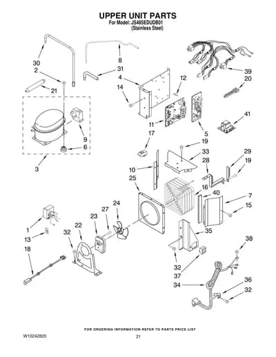 UPPER UNIT PARTS