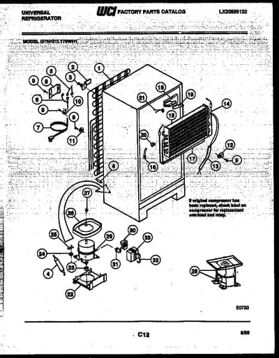 SYSTEM AND AUTOMATIC DEFROST PARTS