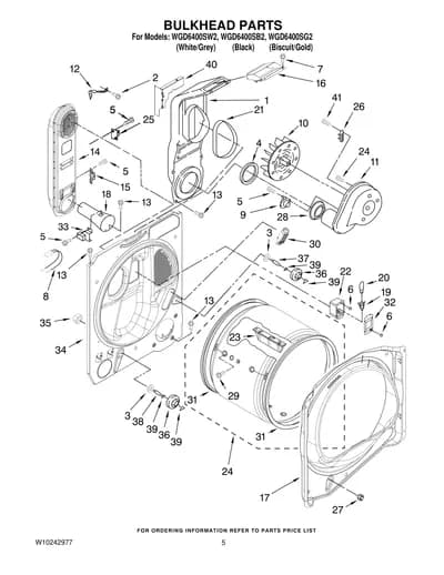 BULKHEAD PARTS