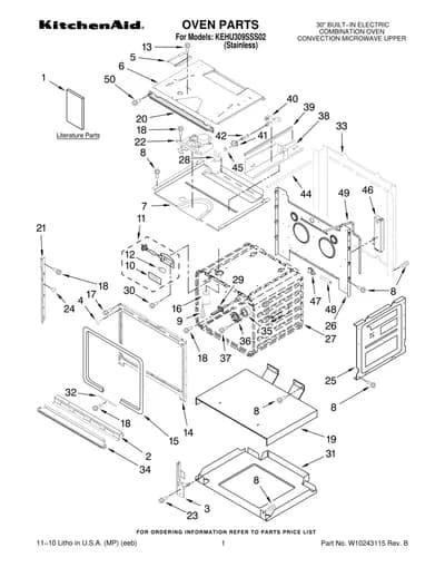 OVEN PARTS