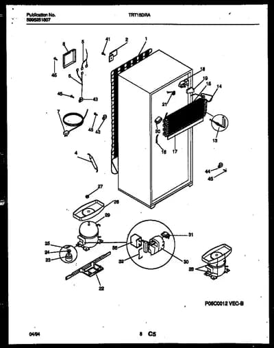 SYSTEM AND AUTOMATIC DEFROST PARTS