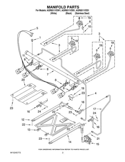 MANIFOLD PARTS