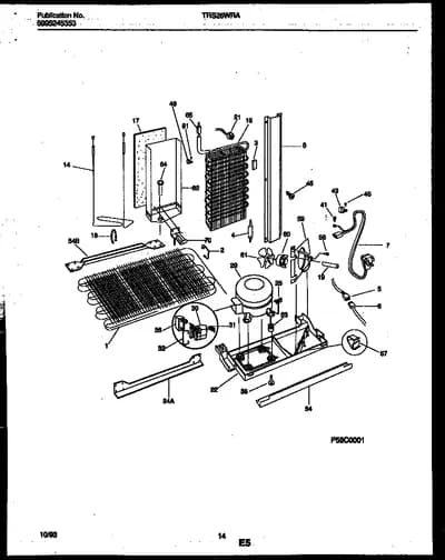 SYSTEM AND AUTOMATIC DEFROST PARTS