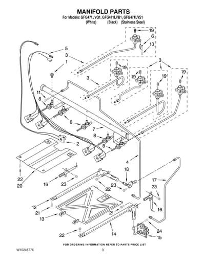 MANIFOLD PARTS