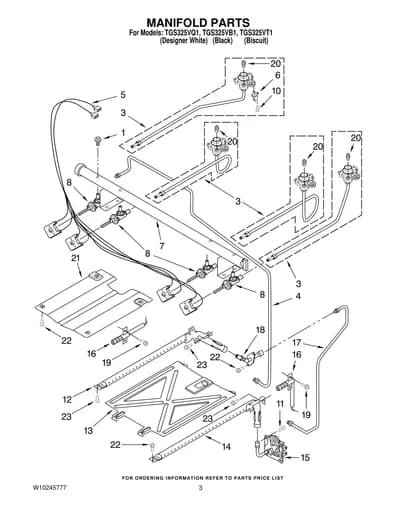 MANIFOLD PARTS