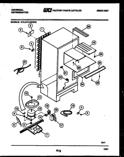 SYSTEM AND AUTOMATIC DEFROST PARTS