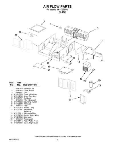 AIR FLOW PARTS