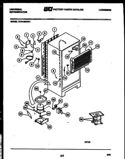 SYSTEM AND AUTOMATIC DEFROST PARTS