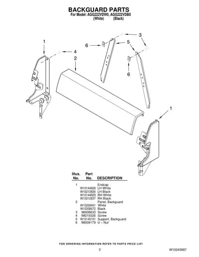 BACKGUARD PARTS