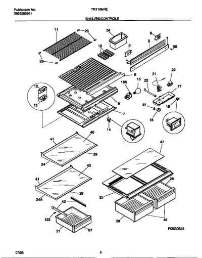 SHELVES/CONTROLS