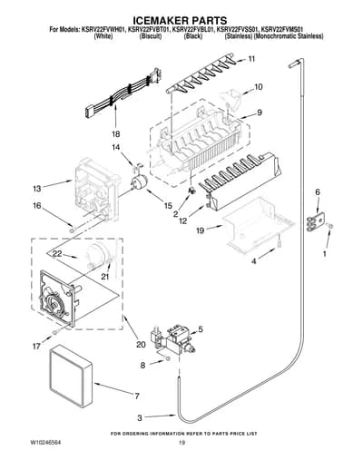 ICEMAKER PARTS
