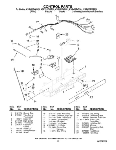 CONTROL PARTS