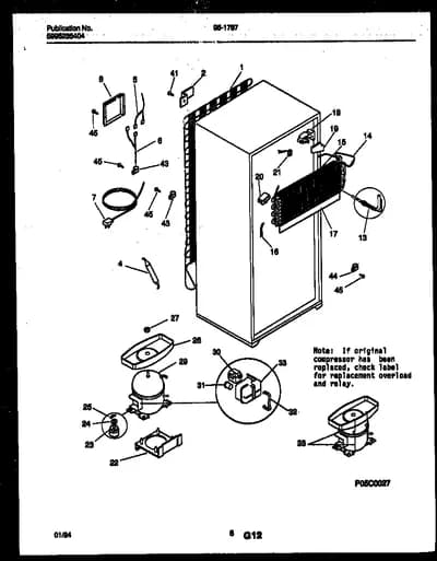 SYSTEM AND AUTOMATIC DEFROST PARTS