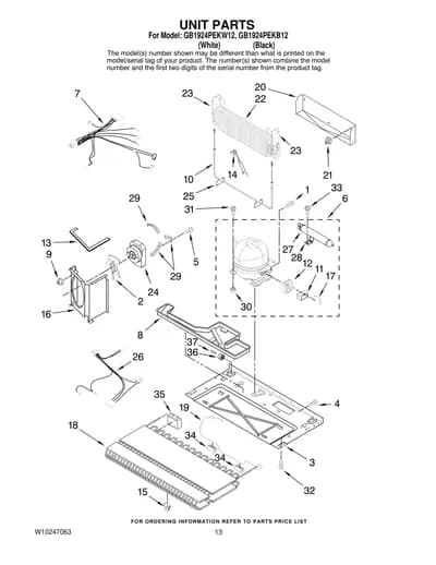 UNIT PARTS