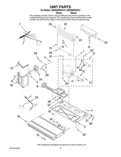 UNIT PARTS