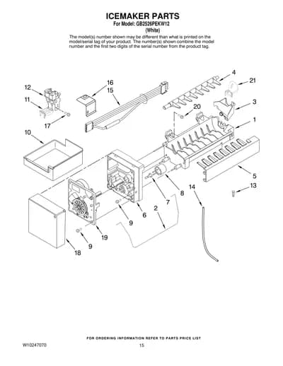 ICEMAKER PARTS