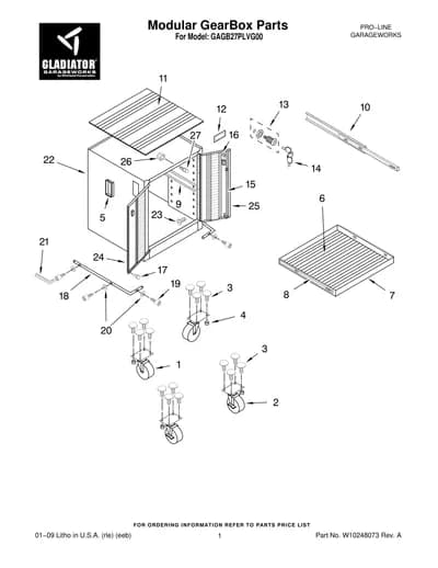 Modular GearBox Parts