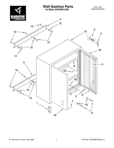 Wall Gearbox Parts