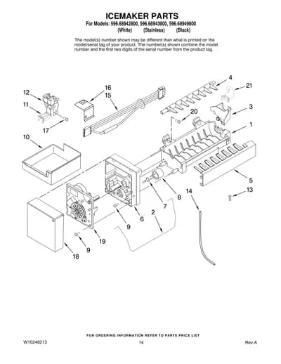 ICEMAKER PARTS