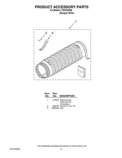 PRODUCT ACCESSORY PARTS