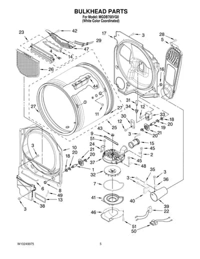 BULKHEAD PARTS