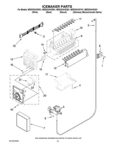 ICEMAKER PARTS