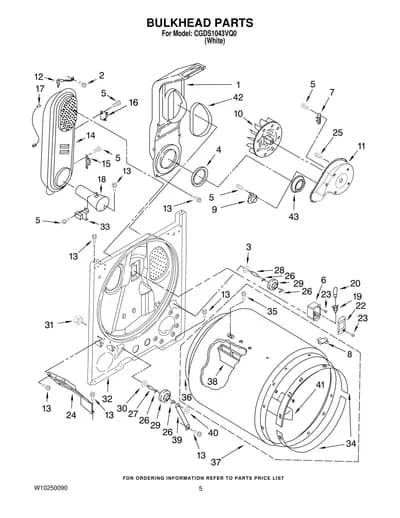BULKHEAD PARTS