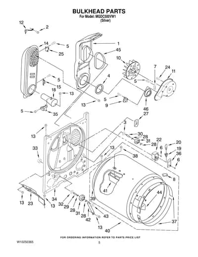 BULKHEAD PARTS