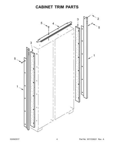 CABINET TRIM PARTS