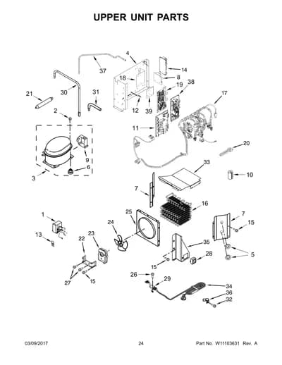 UPPER UNIT PARTS