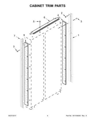 CABINET TRIM PARTS