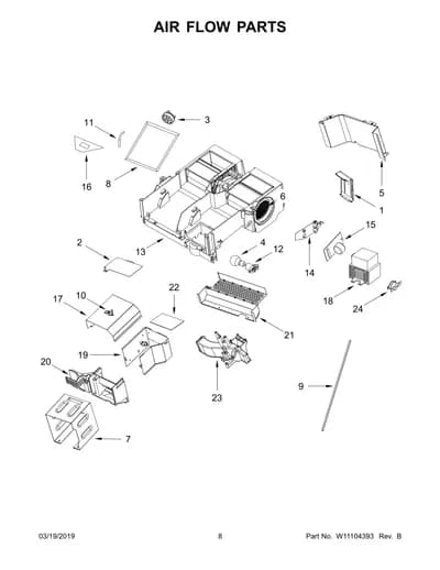 AIR FLOW PARTS