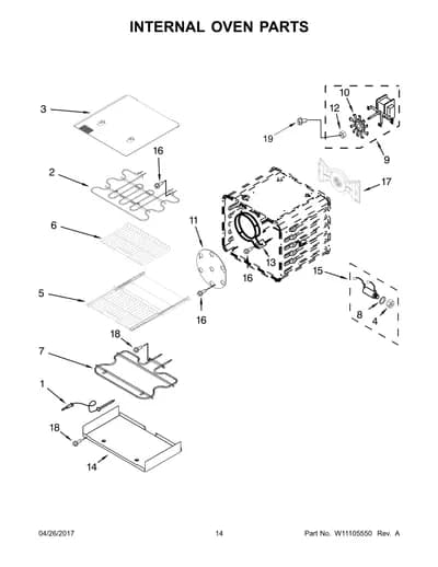 INTERNAL OVEN PARTS