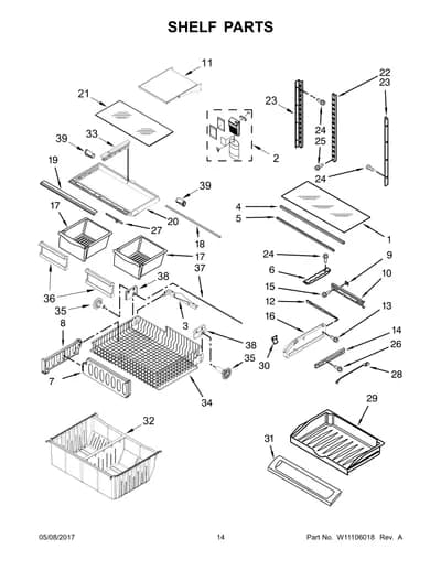 SHELF PARTS