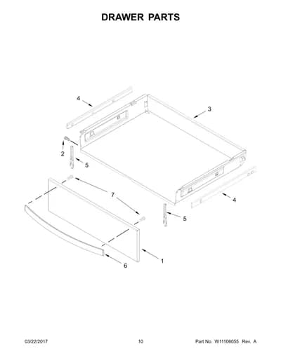 DRAWER PARTS