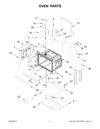 OVEN PARTS