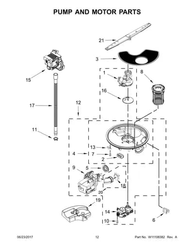 PUMP AND MOTOR PARTS