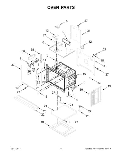OVEN PARTS