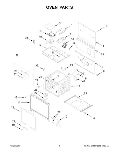 OVEN PARTS