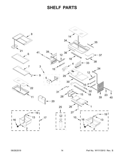 SHELF PARTS