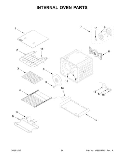 INTERNAL OVEN PARTS