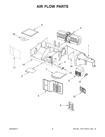 AIR FLOW PARTS