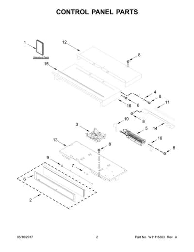 CONTROL PANEL PARTS