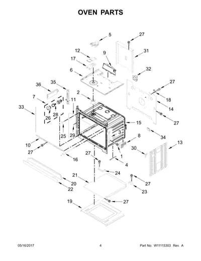 OVEN PARTS