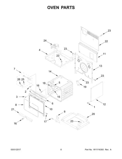 OVEN PARTS