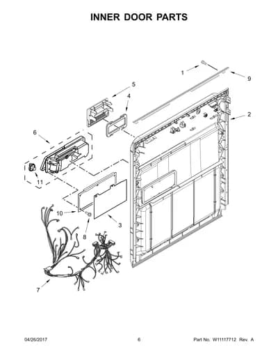 INNER DOOR PARTS
