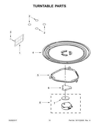 TURNTABLE PARTS