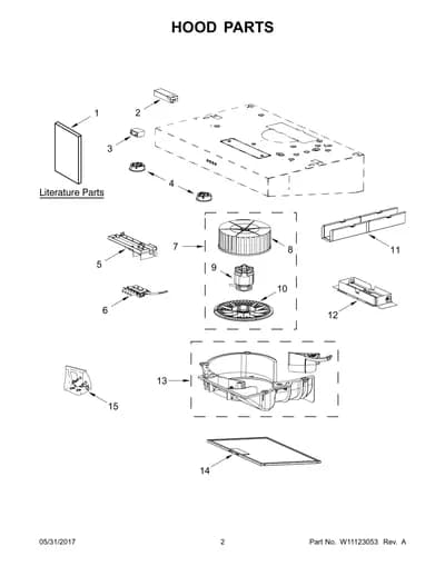 HOOD PARTS