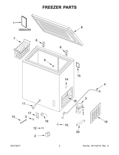 FREEZER PARTS